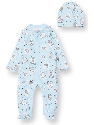 Hellobaby Yenidoğan Tulum-Şapka