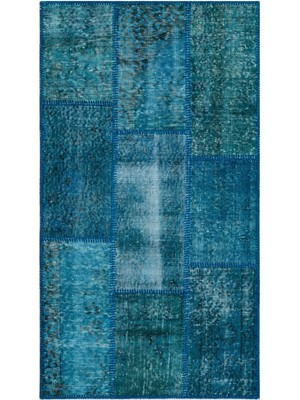 Bespoky 80x150 cm Bej Klasik Yün Halı | Mutfak Balkon Salon Halısı | %100 Doğal Yün El Yapımı El Dokuma | UNİQUE-26125