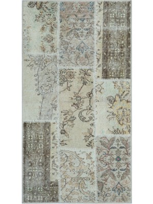 Atina Kahverengi Eskitme Yün Modern Desenli Yün Hav Toz Vermez Leke Tutmayan Salon Yolluk Mutfak El Dokuma Halı