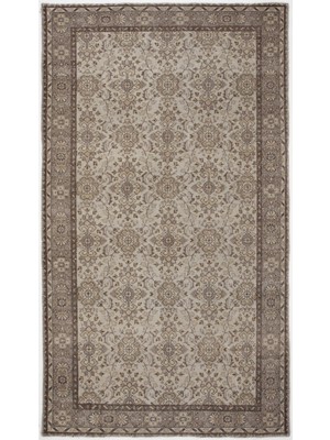 Bespoky 165x293 cm El Dokuma Kahverengi Yün Halı | El Yapımı Klasik Salon Halısı | %100 Doğal Yün | UNİQUE-3712