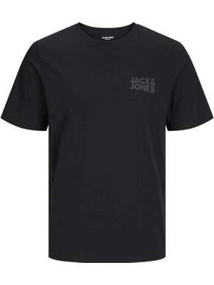 Jack & Jones Jack Jones Corp Logo Plus Erkek Tişört Kısa Kollu Günlük Stil Pamuk Karışımlı 4XL