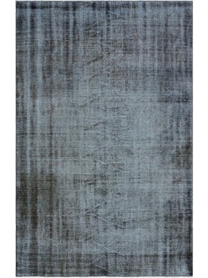 Bespoky 159x243 cm Mavi Klasik Yün Halı | Salon Yatak Odası Halısı | %100 Doğal Yün El Yapımı El Dokuma | UNİQUE-29973