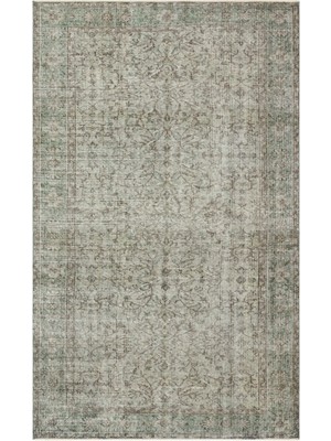 Atina Kahverengi Eskitme Yün Modern Desenli Yün Hav Toz Vermez Leke Tutmayan Salon Yolluk Mutfak El Dokuma Halı