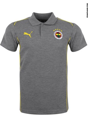 Fenerbahçe Lisanslı 24/25 A Takım Gri Polo T-Shirt