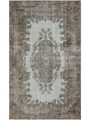 Bespoky 154x254 cm El Dokuma Bej Yün Halı | El Yapımı Klasik Salon Halısı | %100 Doğal Yün | UNİQUE-34844