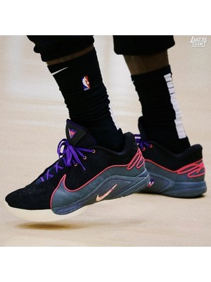 Nike Lebron 22 Xxıı  Blacklight Siyah Erkek Basketbol Ayakkabısı (FZ1094-101)