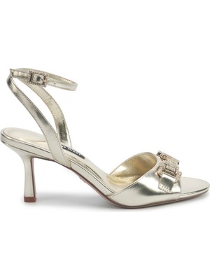 Nine West Gılla 5pr Altın Kadın Topuklu Sandalet