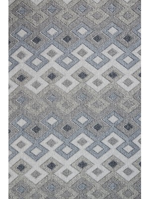 Bespoky 140x200 cm Gri Nepal Modern Yıkanabilir Halı | Yatak Odası Çocuk Odası Halısı | Leke Tutmayan Kaymaz | CREA_NEPAL-9962N