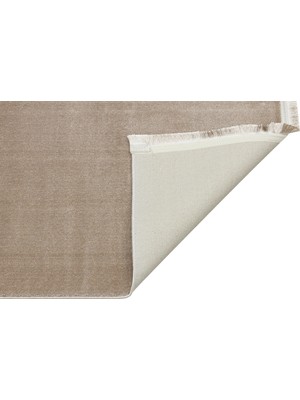 Bespoky 80x150 cm Bej Yıkanabilir Halı | Yatak Odası Mutfak Halısı | Leke Tutmayan, Kaymaz | 5013-BEJ