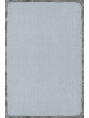 Bespoky 180x180 cm Gri Yıkanabilir Halı | Salon Yatak Odası Halısı | Leke Tutmayan, Kaymaz | GRİ-YUV
