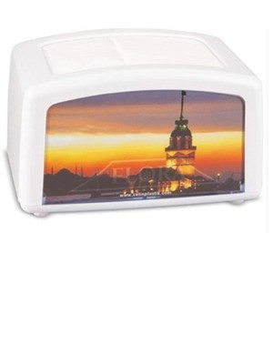 Yatay Peçetelik Beyaz -F030