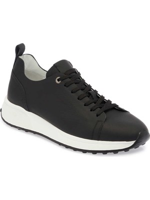Tergan  Siyah Hakiki Deri Erkek Sneaker - E24I1AY56703-A41
