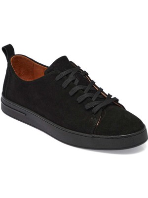 Tergan Siyah Hakiki Süet Deri Erkek Sneaker - E24I1AY56830-A01