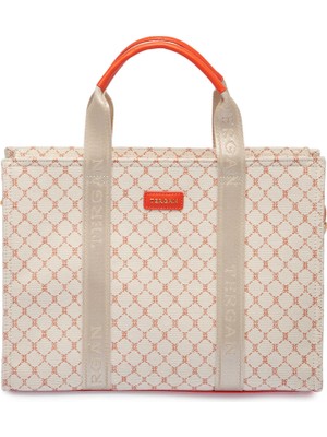 Tergan Krem Tekstil Kadın El Çantası - S25Y1TWC0709-V6D