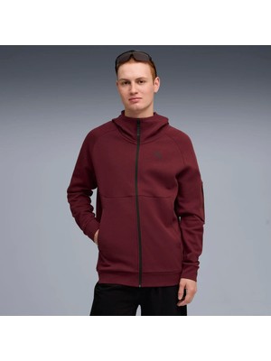Puma Erkek  Puma Pumatech Fz Hoodie Kırmızı Erkek Fermuarlı Üst