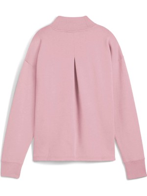 Puma Kadın Pembe Puma Her Relaxed Crew Fl Pembe Kadın Sweatshirt