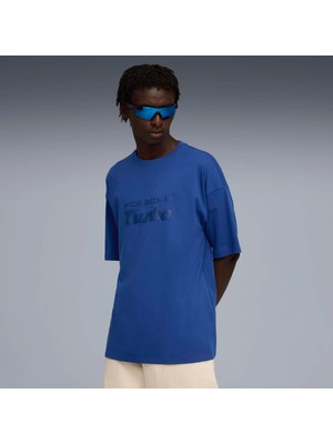 Puma Erkek Mavi Puma Pl Ess Tee Mavi Erkek T-Shirt