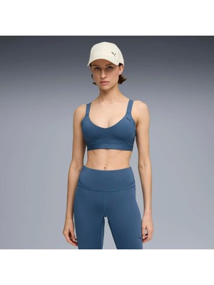 Puma Kadın Mavi Puma Puma Shape Bra - Low Mavi Kadın Sporcu Sütyeni