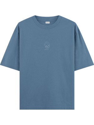 Pincha Scorpion Yoga Oversize T-Shirt Antrasit Mavi
