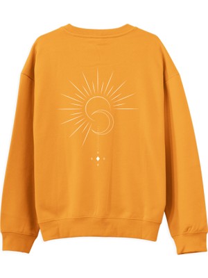 Yin Yang - Regular Sweatshirt Portakal