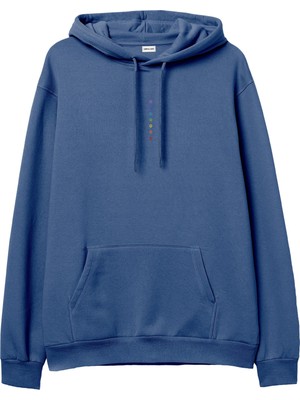Chakra Yoga Hoodie Royal Mavi