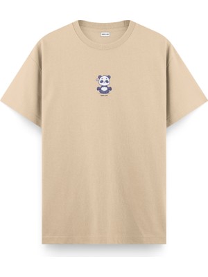 Meditation Yoga Regular T-Shirt Krem