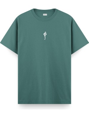 Natarajasana Yoga - Regular T-Shirt Yeşil