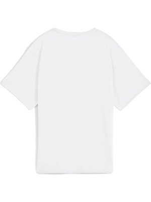 Puma Kadın Beyaz Puma Puma Class Relaxed Tee Beyaz Kadın T-Shirt