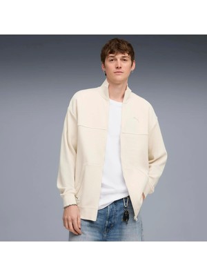 Puma Erkek  Puma Puma Class Track Jacket Krem Erkek Ceket