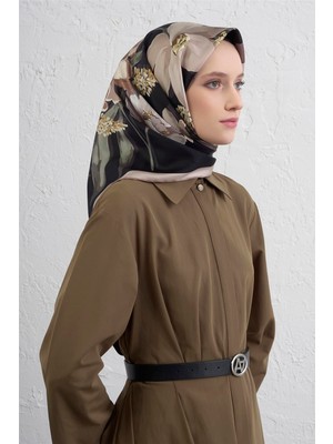 Armine Saf Ipek Sura Eşarp 9414D 5