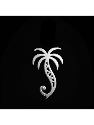 TabiTela 925 Ayar gümüş kolye palmiye ağacı SM8506