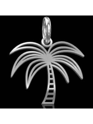 TabiTela 925 Ayar gümüş kolye palmiye ağacı SM6481