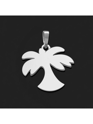 TabiTela 925 Ayar gümüş kolye palmiye ağacı SM8512