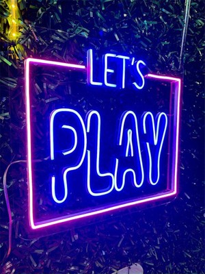 Sanec Let's Play Neon LED Tabela