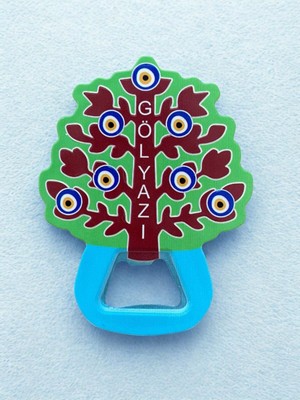 Gölyazı Temalı Buzdolabı Süsü Magnet Şişe Açacağı 8cm x 10CM