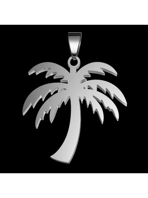 TabiTela 925 Ayar gümüş kolye palmiye ağacı SM8508