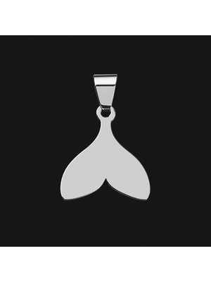 TabiTela 925 Ayar gümüş kolye balina kuyruğu   SM8462