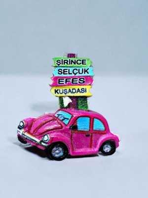 Şirince & Selçuk & Efes & Kuşadası Temalı Polyester Magnet