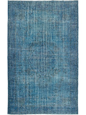 Hali.Net 184x302 cm Gri Vintage Anadolu Eskitme Yün Halı | Salon Yatak Odası Halısı | Doğal Yün El Yapımı El Dokuma Hav Vermez | UNİQUE-12170