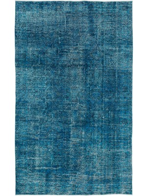 Hali.Net 183x304 cm Gri Vintage Anadolu Eskitme Yün Halı | Salon Yatak Odası Halısı | Doğal Yün El Yapımı El Dokuma Hav Vermez | UNİQUE-13425