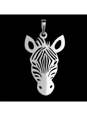 TabiTela 925 Ayar gümüş kolye zebra SM8585