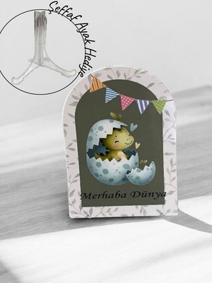 EyER Shoping Bebek Anı Kartları, 20 Adet En Özel Anlar Için Anı Kartı Masa Tutucu ile Birlikte