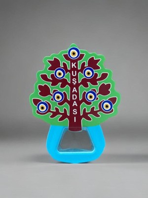 Kuşadası Temalı Buzdolabı Süsü Magnet Şişe Açacağı 8cm x 10CM