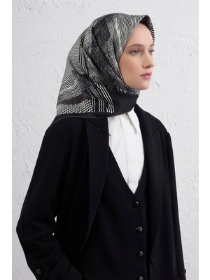 Armine Saf Ipek Sura Eşarp 9439D 01