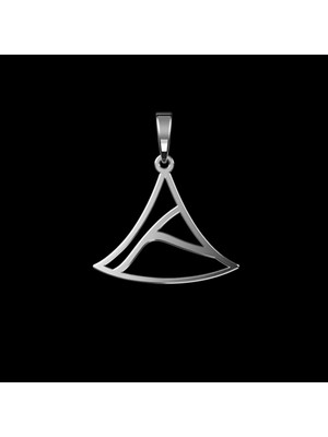 TabiTela 925 Ayar gümüş kolye cadı şapkası   SM8499