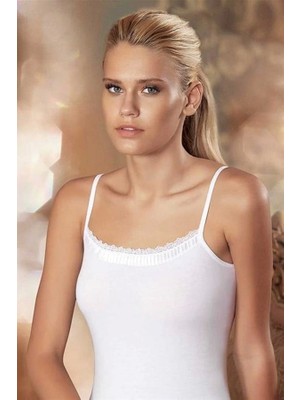 Dantelli Ip Askılı Atlet B612