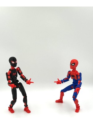 Spiderman & Miles Morales – Ikili Marvel Kahraman Dummy Figür Seti