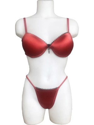 Night Flaght Destekli Dolgulu Kadın Iç Çamaşır Takımı 2090