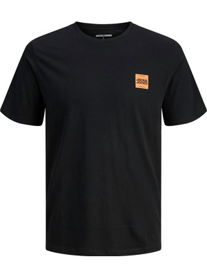 Jack Jones Küçük Yazı Logolu Erkek Tişört 12279100
