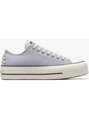 Converse Chuck Taylor All Star Lift Crafted Laces Unisex Lila Platform Sneaker